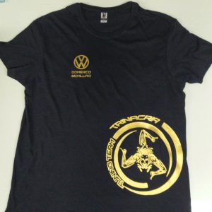 maglietta stampata trinacria staff